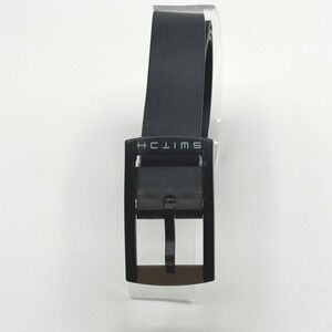 Switch Belt Mens Black Matte Finish Single Prong Buckle Modern Techwear